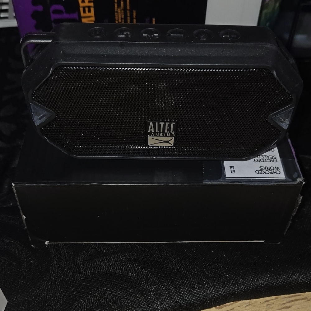 Altec Lansing Black Bluetooth Speaker